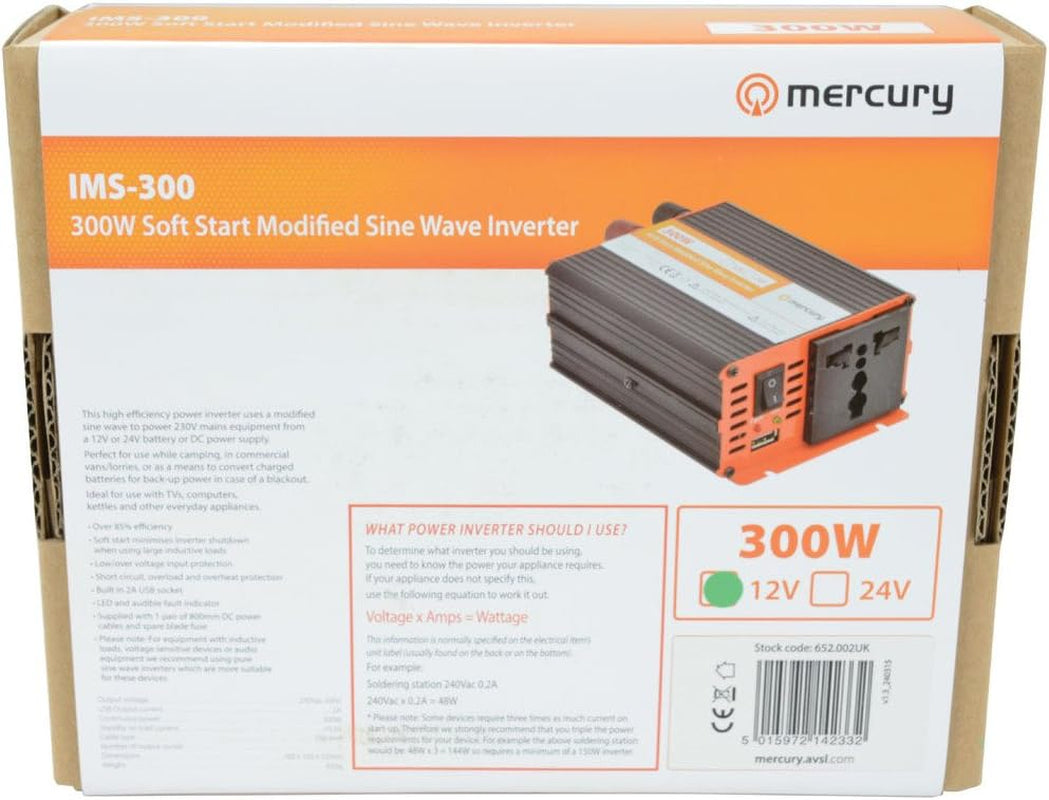 | Modified Sine Wave Inverter | 12Vdc - 150W