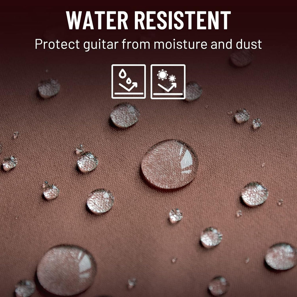 Guitar Bag Acoustic 40 41 42 Inch Guitar Case Upgraded Premium Version 12Mm Sponge Padded