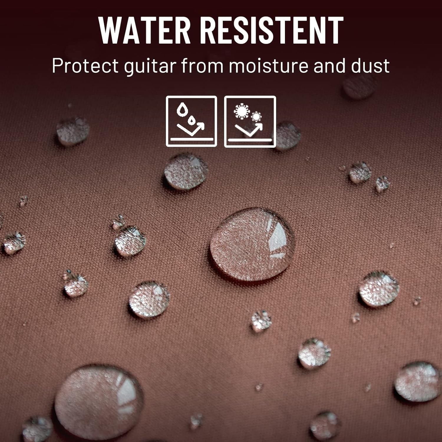 Guitar Bag Acoustic 40 41 42 Inch Guitar Case Upgraded Premium Version 12Mm Sponge Padded