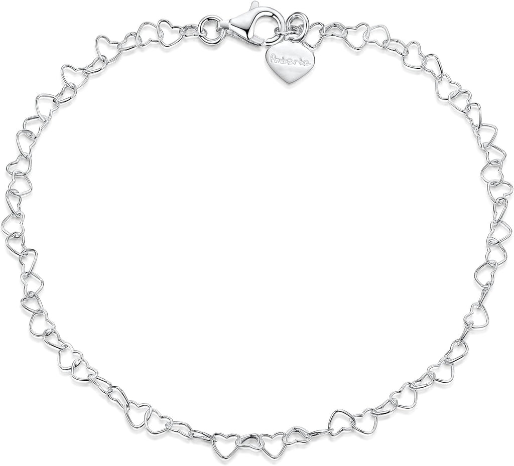 Women'S 925  Heart Bracelet