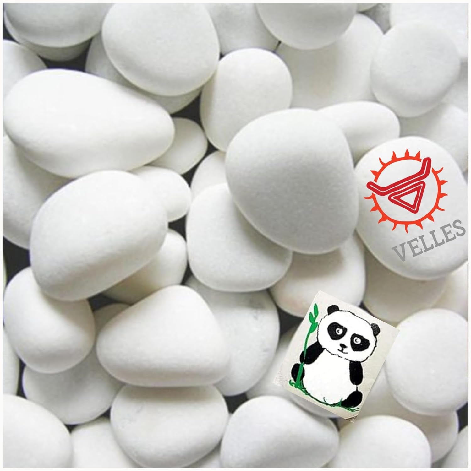 Small Stones for Garden Plant Pots & Painting Pebbles White Natural Rock for Paint Pebble Large Rocks Marble Gravel to Decorative Stone Aquarium Decor