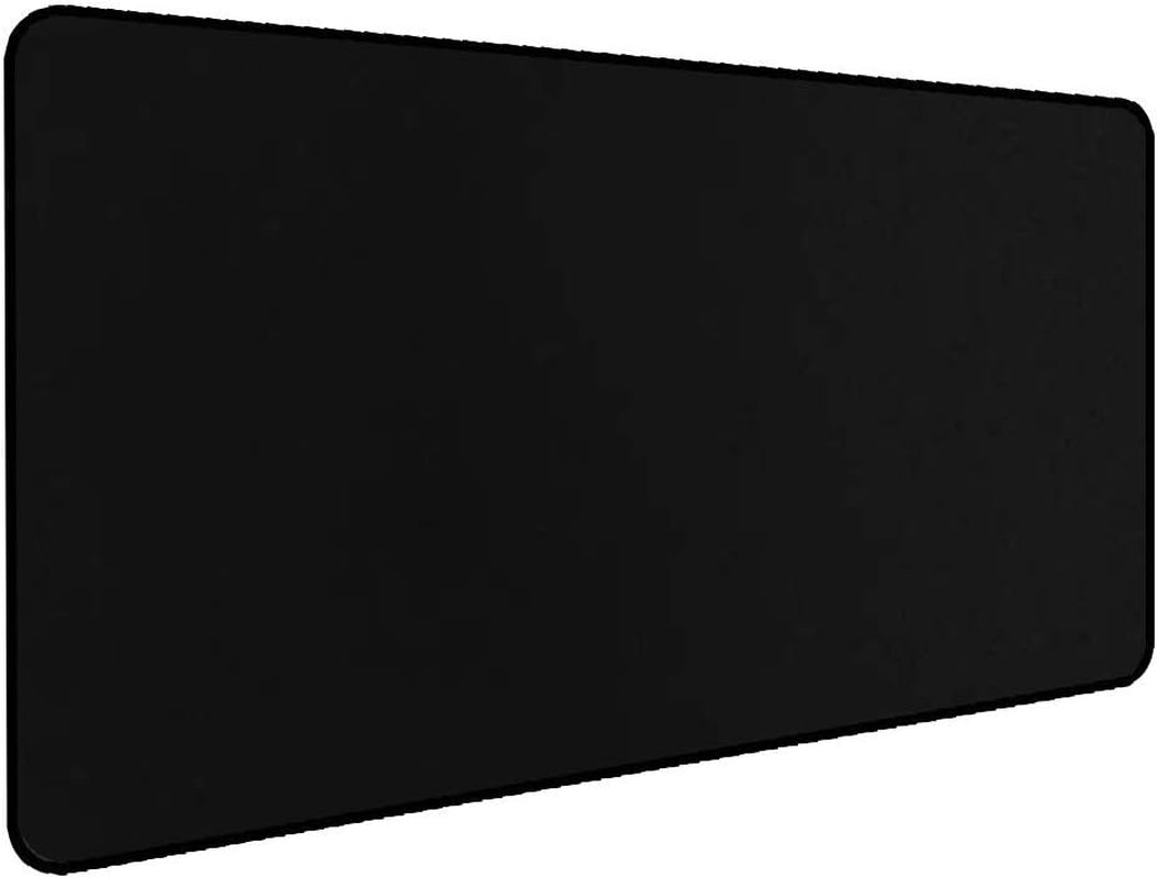 Mouse Mat/Large Mouse Pad 600X300X3 Mm | XL Mousepad | Desk Mat/Gaming Mouse Pad | Improved Precision and Speed | Rubber Base for Stable Grip on Smooth Surfaces | Table Pad(60X30 Black)
