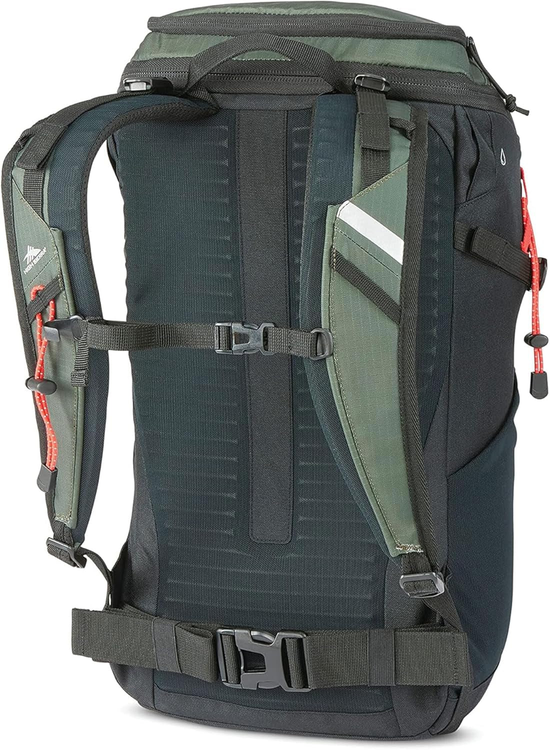 Pathway 2.0 Backpack with Hydration Storage Sleeve, for Hiking, Biking, Camping, Traveling, Forest Green/Black, 30L