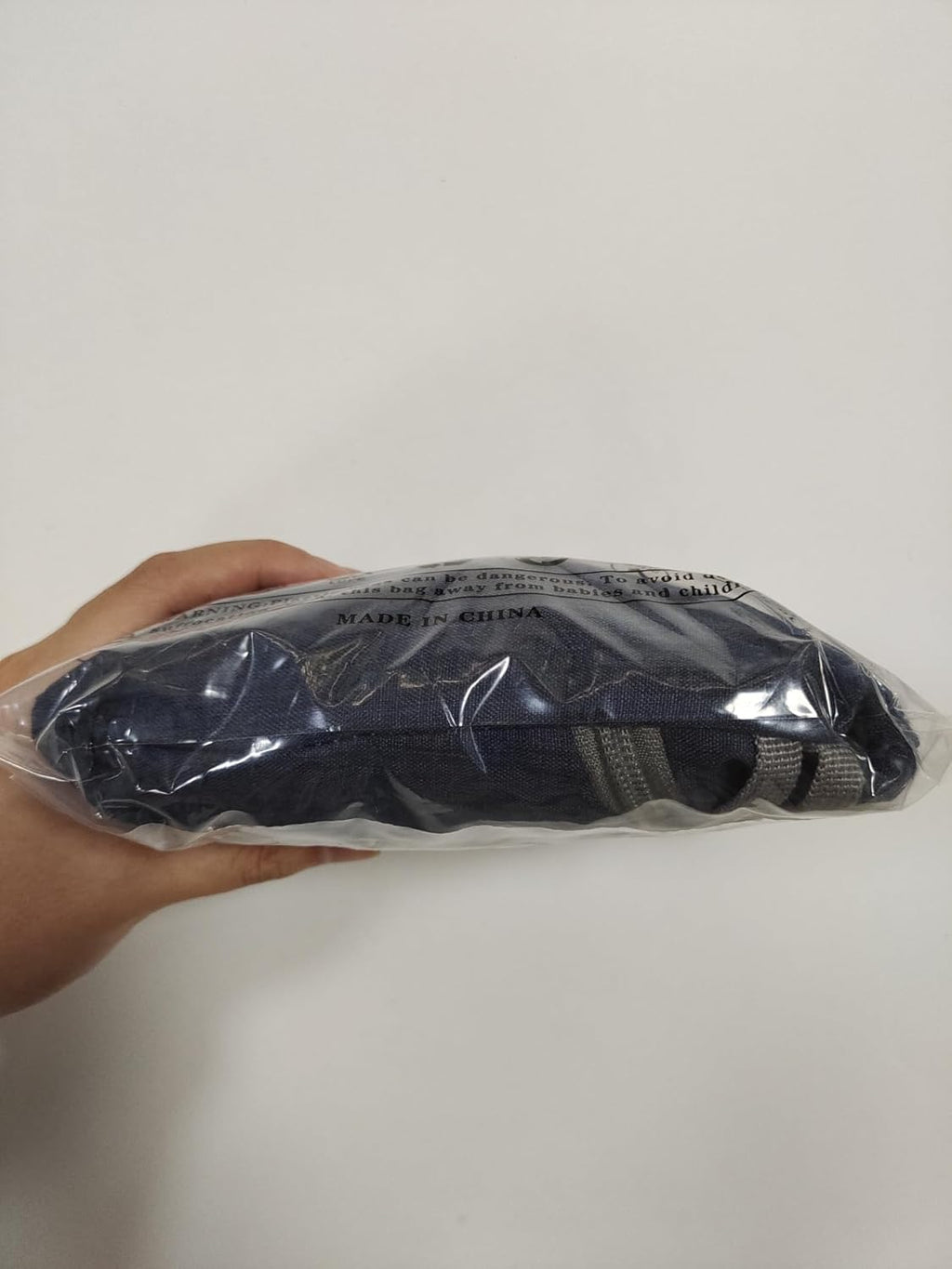 Ultra Lightweight Packable Backpack, 10L Small Daypack Light Foldable Backpacks Water Resistant Day Bag for Hiking (Navy Blue)