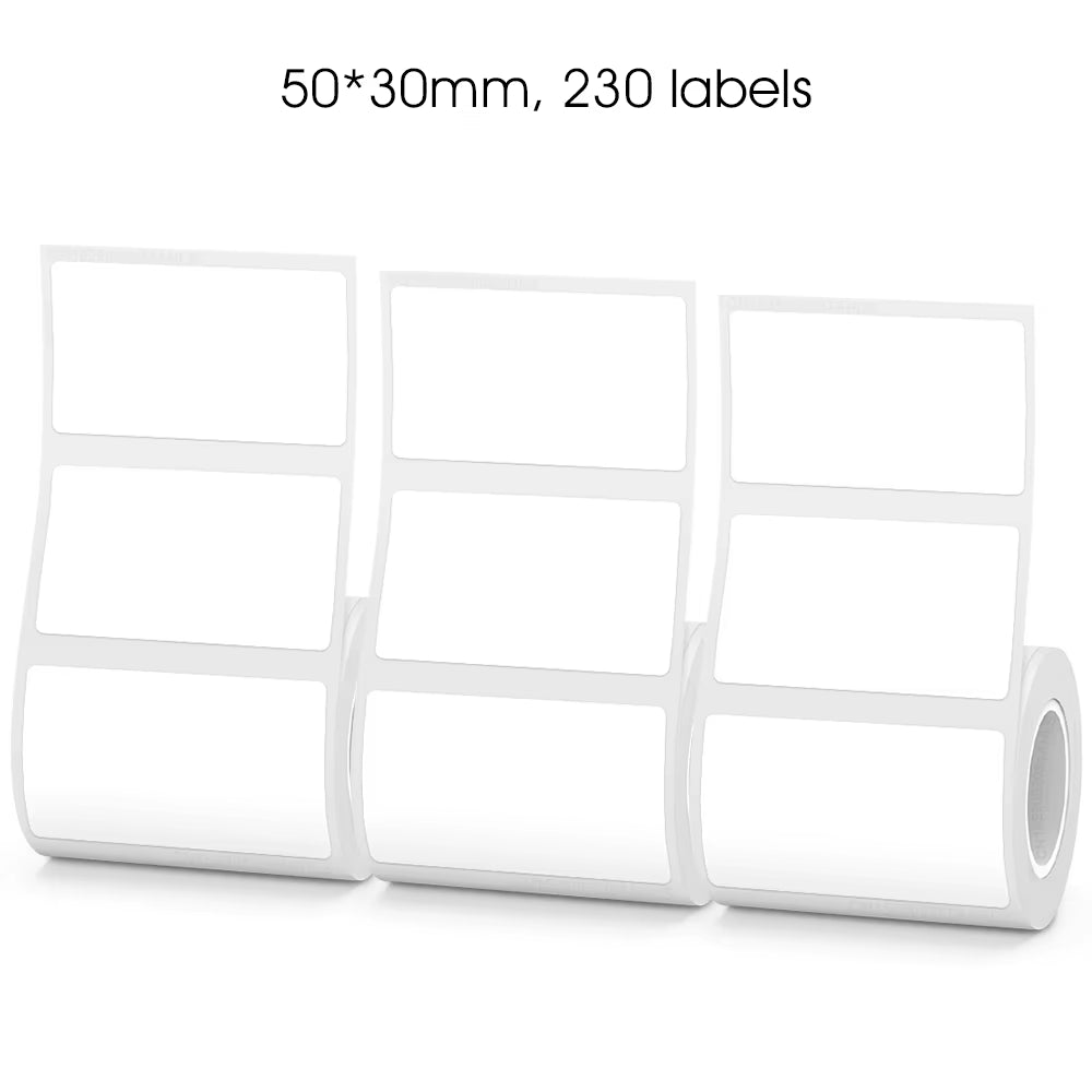 Tragbarer Mini-Drucker P50 Thermo-Klebeetikettendrucker Ohne Tinte Bluetooth-Aufkleberdrucker Barcode Preisschild Etikettendrucker