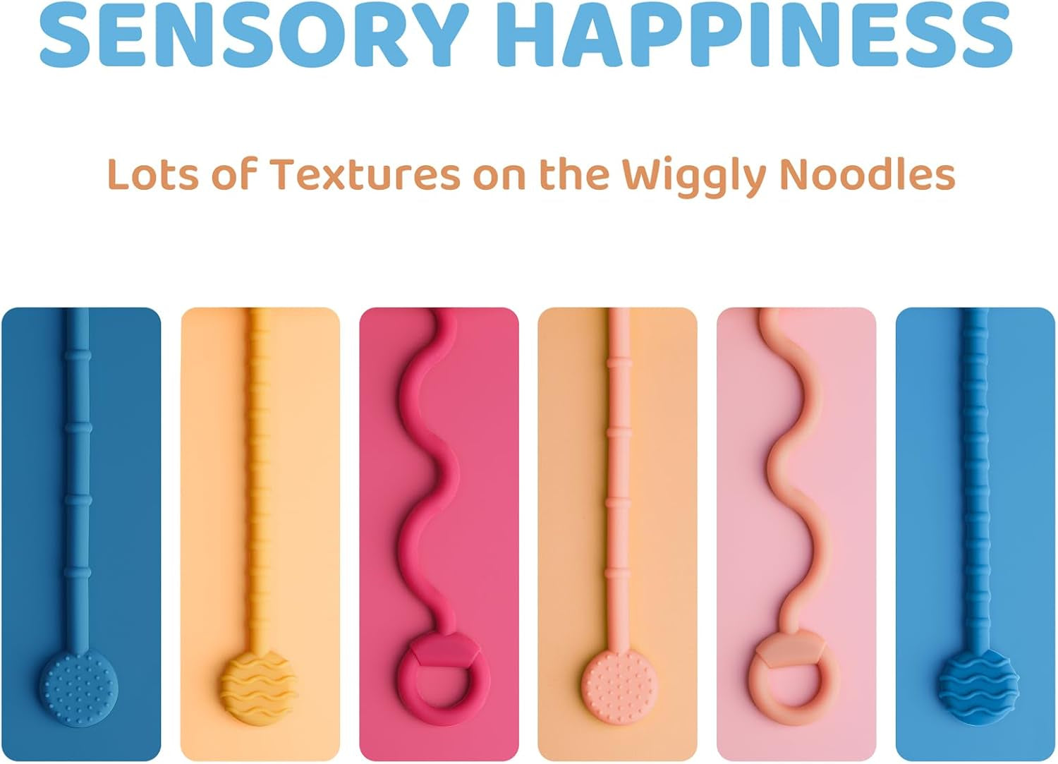 Montessori Toys for Baby 1+ Years Old, Sensory Development Toys for Toddlers 1-3, Silicone Pull String Travel Toy for 18+ Months, Gift for Baby Shower Infants Car Seat High Chair