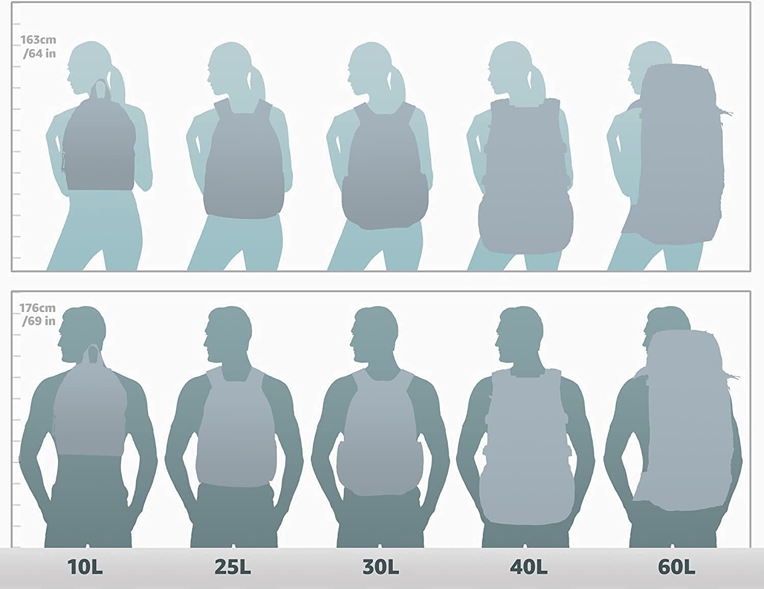 Mini Hiking Pack, Black, One Size