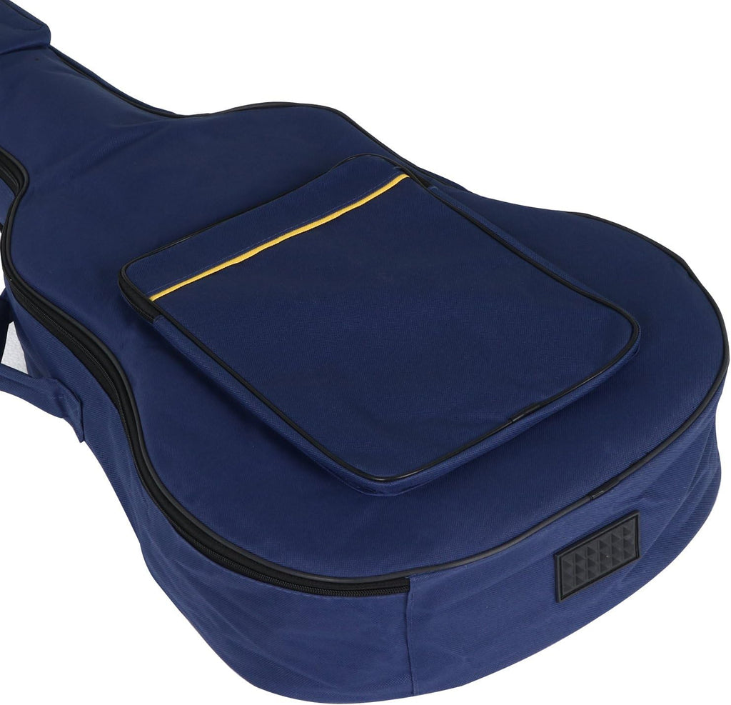 Guitar Bag with Shoulder Straps - Waterproof Padded Case - Bass, Acoustic & Classical Guitar Gig Bag - Perfect for Travelling
