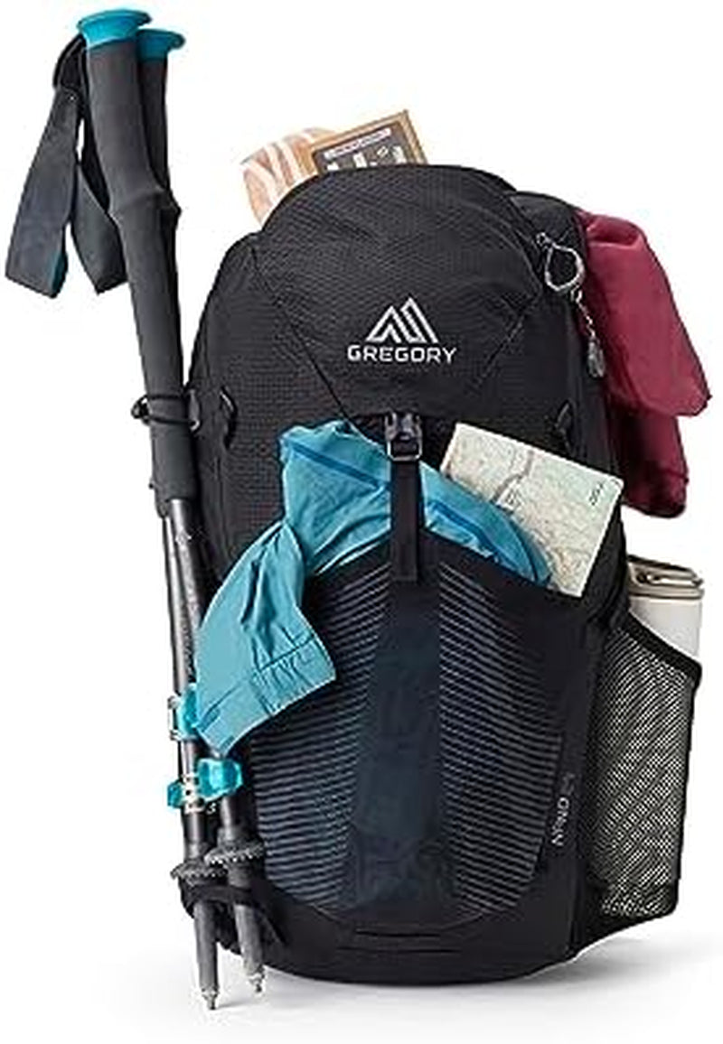 Nano 24L Unisex Day Hiking/Commuter/Active Travel Backpack, Breathable Backpanel, Hydration Port, One Size Fits All, Icon Teal