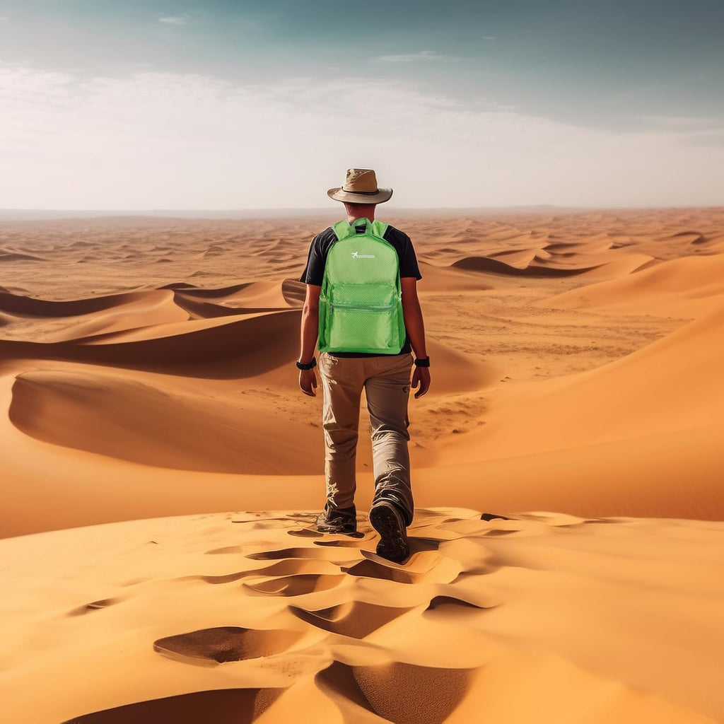 Hiking Backpack, Waterproof and Wear-Resistant Lightweight Backpack Packable,Outdoor Travel Camping Daypack Foldable New Backpack（Orange）