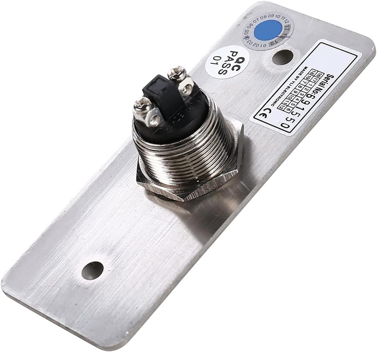 Access Control Outswinging Door 600Lbs Force Electromagnetic Lock & Remote Control Kit
