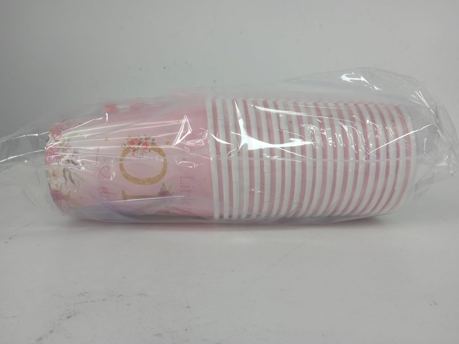 Floral 1St Birthday Party Decorations, Include Happy Birthday Banner, Paper Plates, Cups, Napkins, Little Miss Onederful Tablecloth for Girls First Birthday Party Decor Supplies, Serve 20 Guests