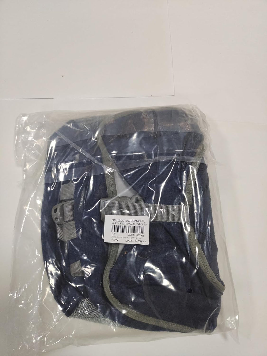 Ultra Lightweight Backpack 10L, Small Hiking Daypack Water Resistant Travel Daybag Ultra Light Backpacks for Hiking (Navy Blue)