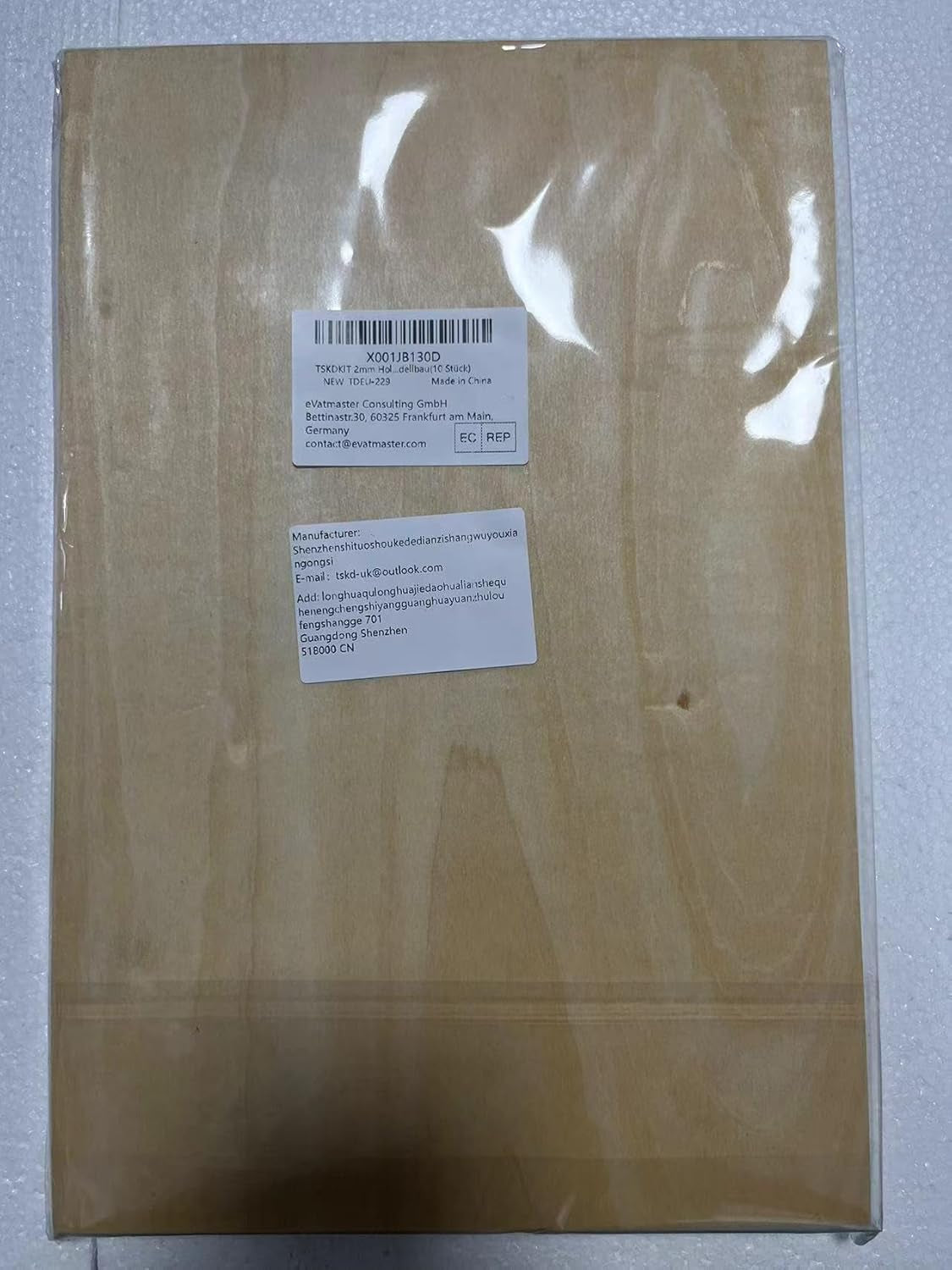 A4 Plywood Sheets Basswood Sheet 2Mm Craft Wood Blank Unfinished Wood Board for Craft DIY Painting Modelling Fretwork Engraved Home Decor(30 X 20Cm)