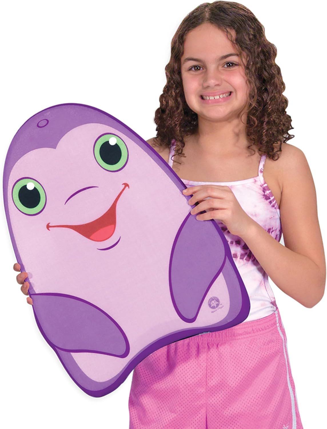 Sunny Patch Dolphin and Shark Kickboards - Learn-To-Swim Pool Toys (Set of 2)