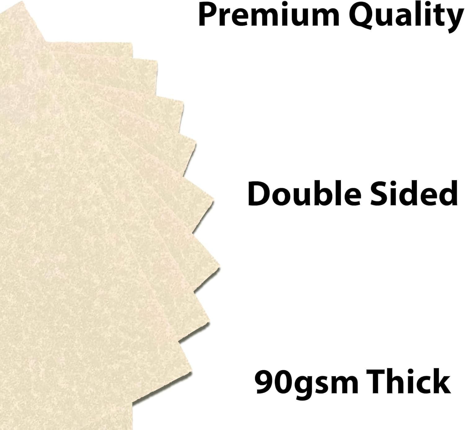 A4 90Gsm Parchment Certificate Paper, 25 Sheets