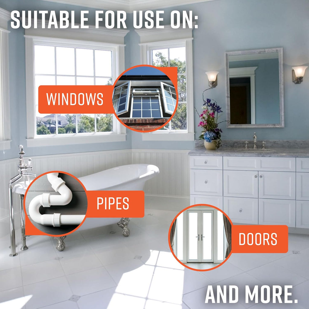 Commercial Upvc Cleaner for Hard Plastic, Doors, Gutters and Window Frames, 1 Litre Clear