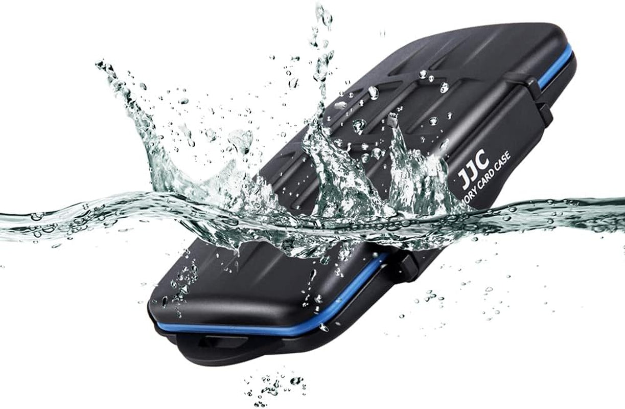 Memory Card Case, SD Card Storage Box for 12 SD Cards + 18 Micro SD + 6 CF Compact Flash Cards (36 Slots)