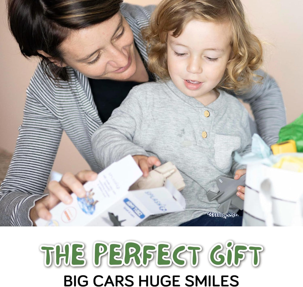 Mold Free Bath Toys for Babies & Toddlers, Car No Hole Bath Toys for Kids, Toddler Gift, No Mold Bathtub Water Vehicles Set for Kids, Pool, Bpa-Free, Safe, Fun, Infant Ages 1 3 6 12 18 Months