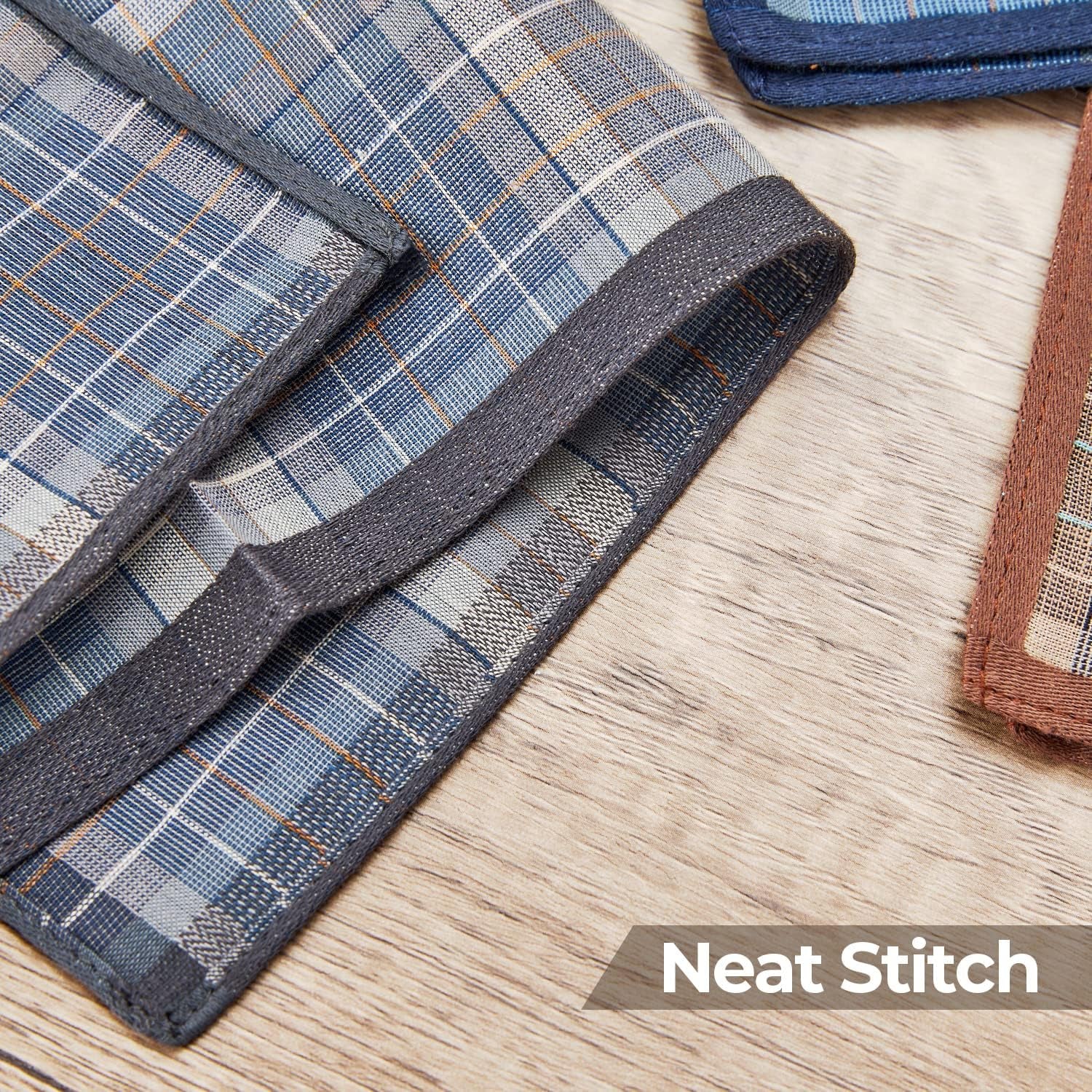 Mens Handkerchiefs, 12 Pack Men'S Handkerchiefs, Handkerchiefs for Men Cotton, 100% Cotton Classic Pocket Handkerchief for Weddings, Prom, Celebration, Gift for Men