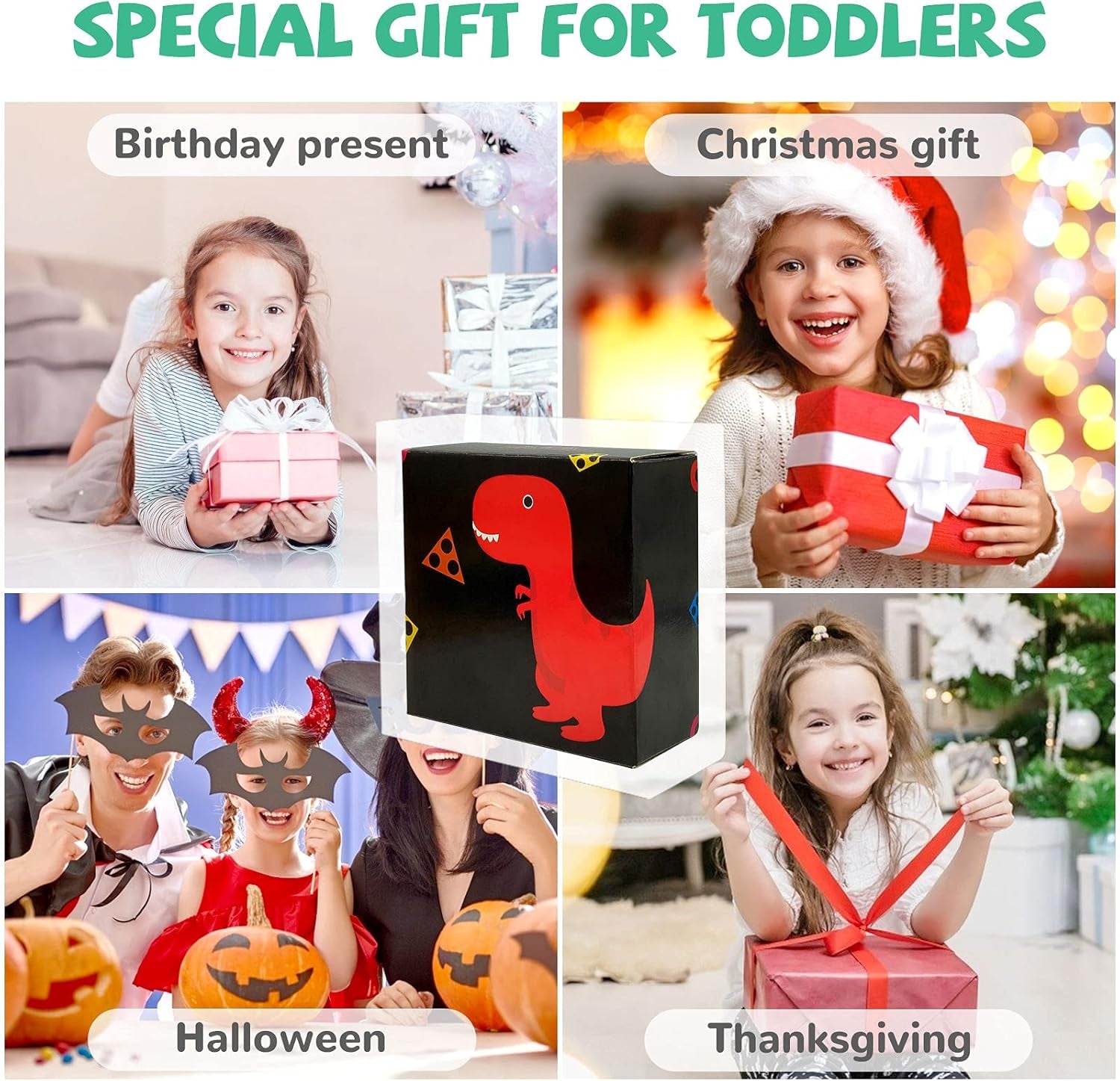 Montessori Toys for 1 2 3 Year Old Boys Girls Gifts, Wooden Sorting and Stacking Toys for Toddlers 1-3, Educational Learning Toys for Preschool Kids, Color Recognition Shape Sorter Puzzles for Baby