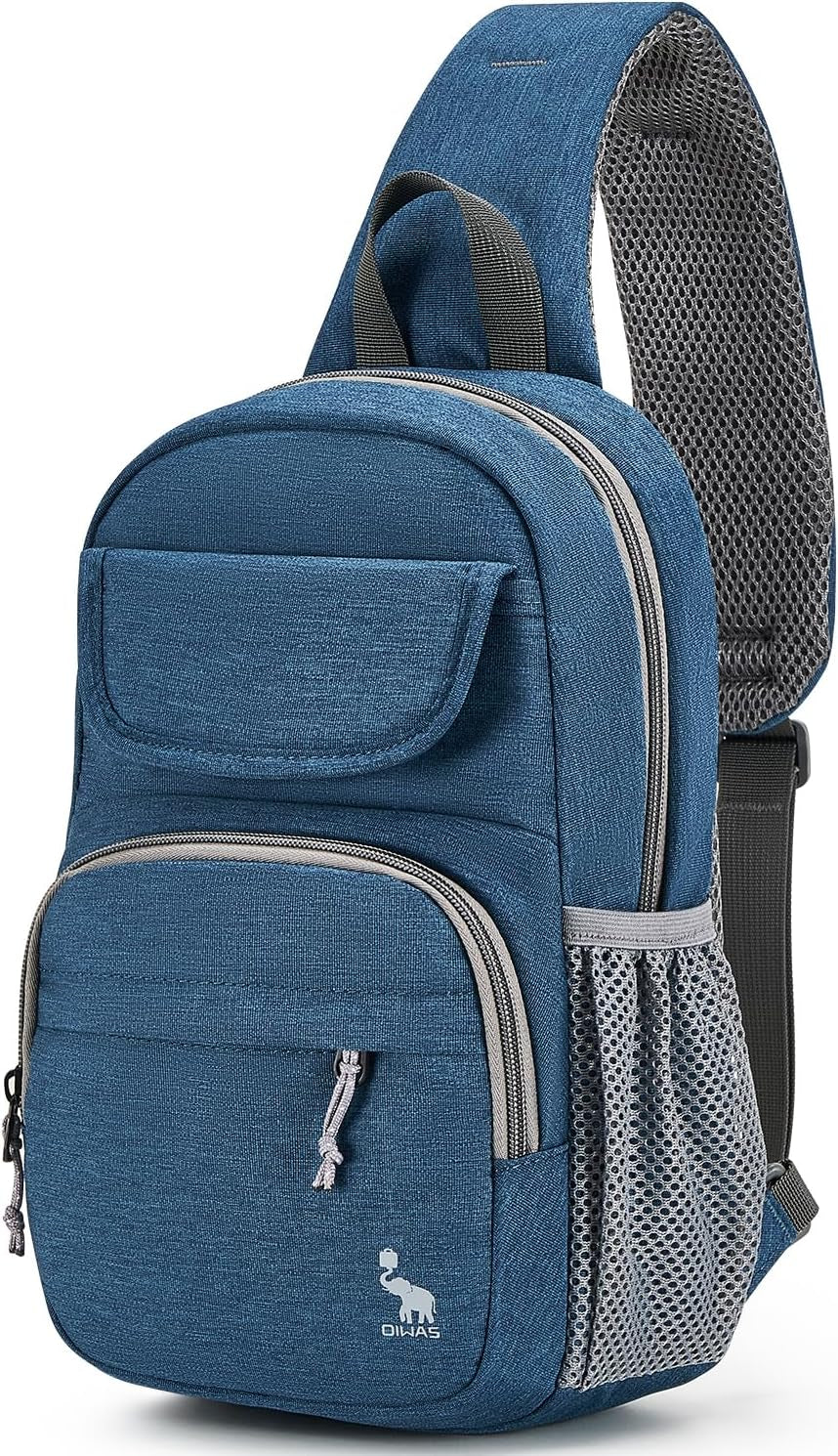 Sling Bag Crossbody Backpack for Men, One Strap Backpack Hiking Daypack Chest Bag for Women