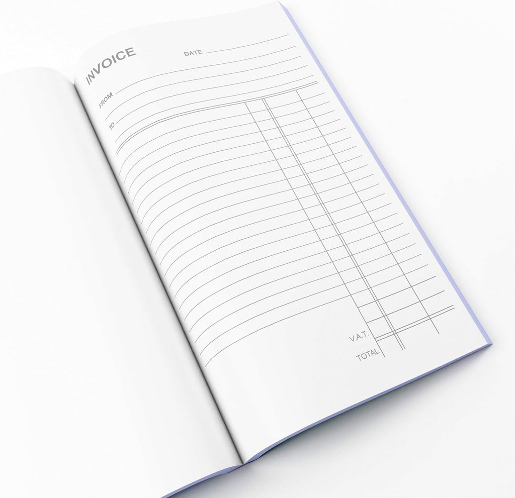 Carbonless Duplicate Invoice Book - Numbered 1-100 with Index Sheet (210 X 127Mm)