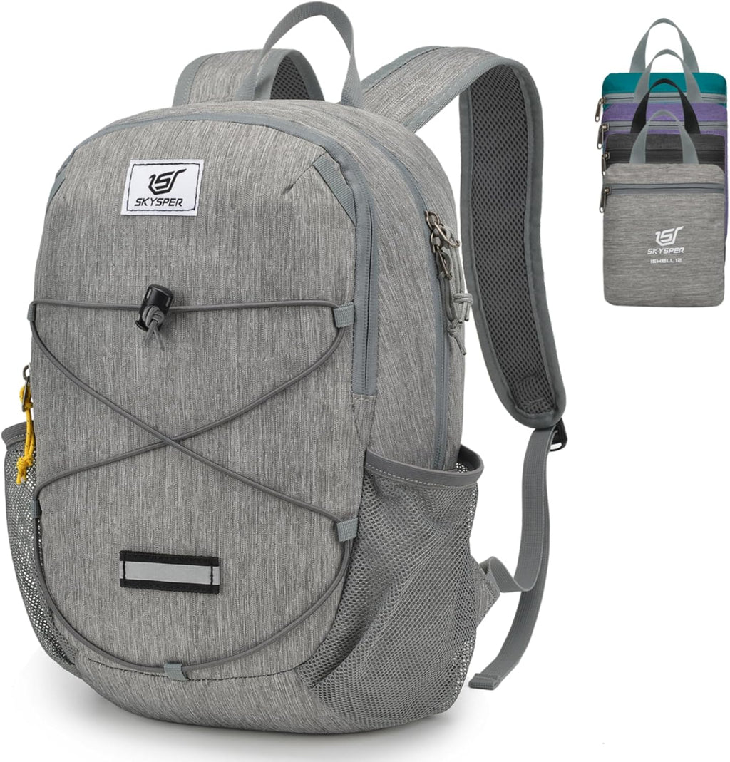 Small Hiking Backpack -12L Lightweight Packable Daypack for Travel Foldable Tear Resistant Backpacks for Women Men