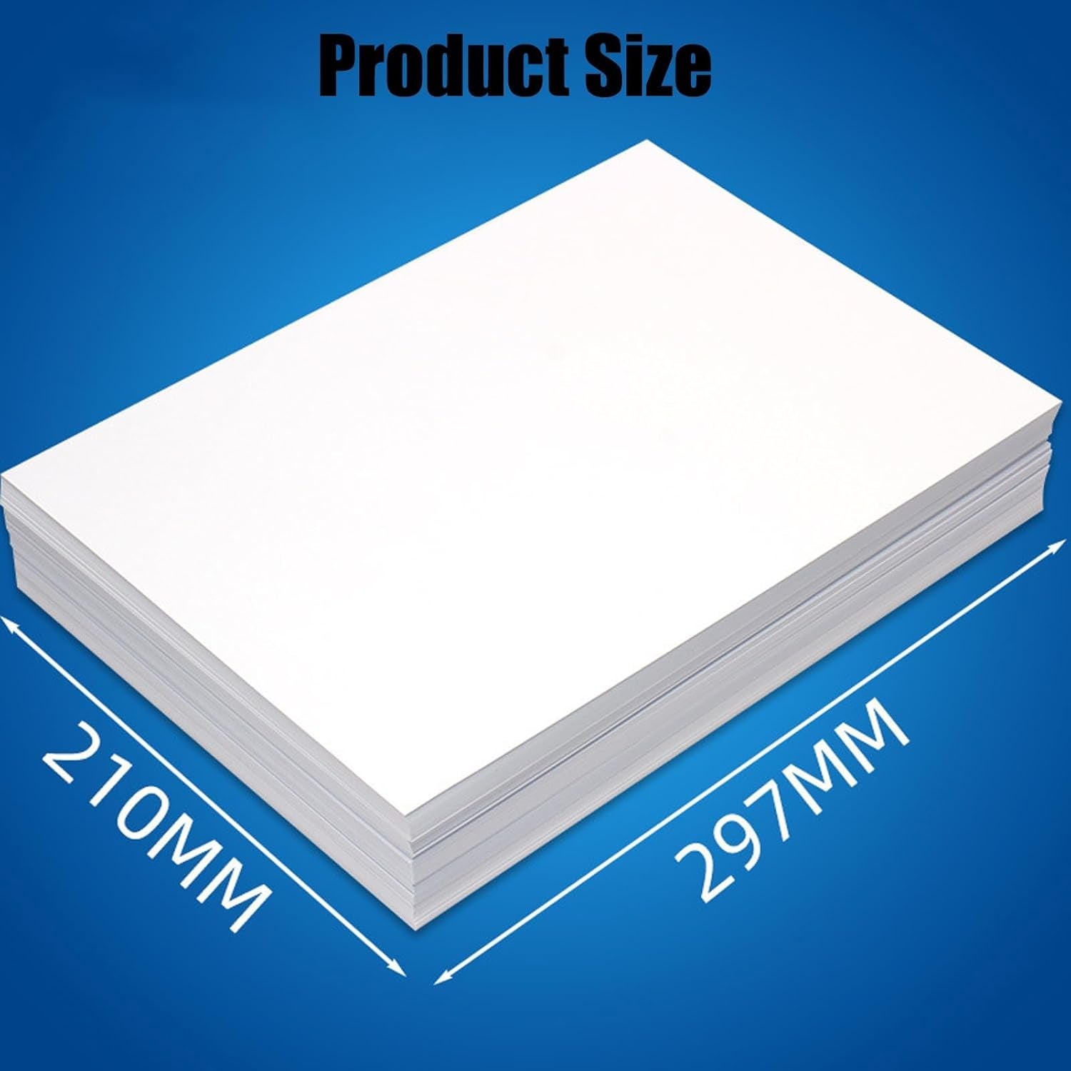 A4 White Card , 160 GSM Thick, for Printing, Arts and Crafts (Pack of 90 Sheets)