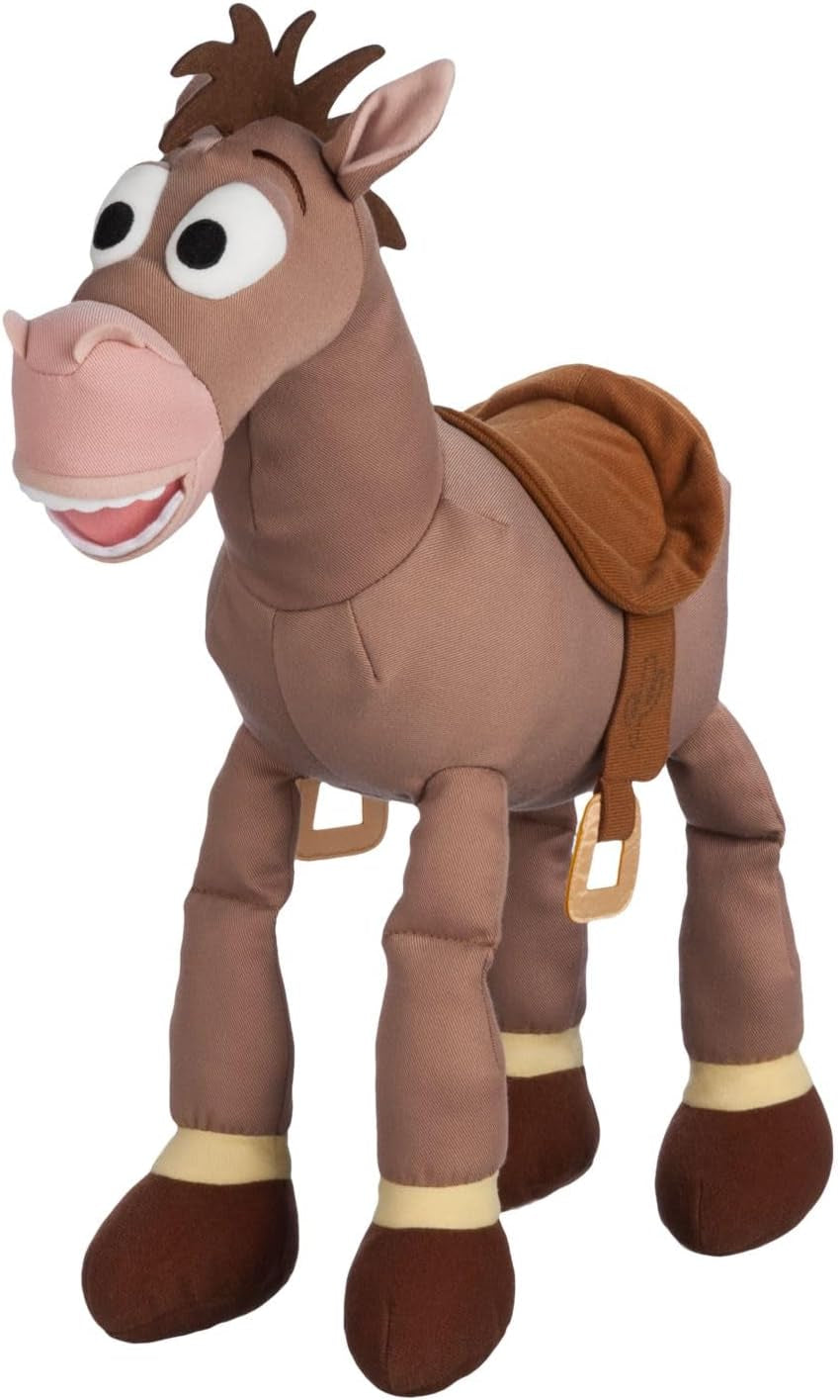 Official Toy Story Plush, Bullseye, Iconic Cuddly Toy Character with Embroidered Eyes and Soft Plush Features, Suitable for All Ages