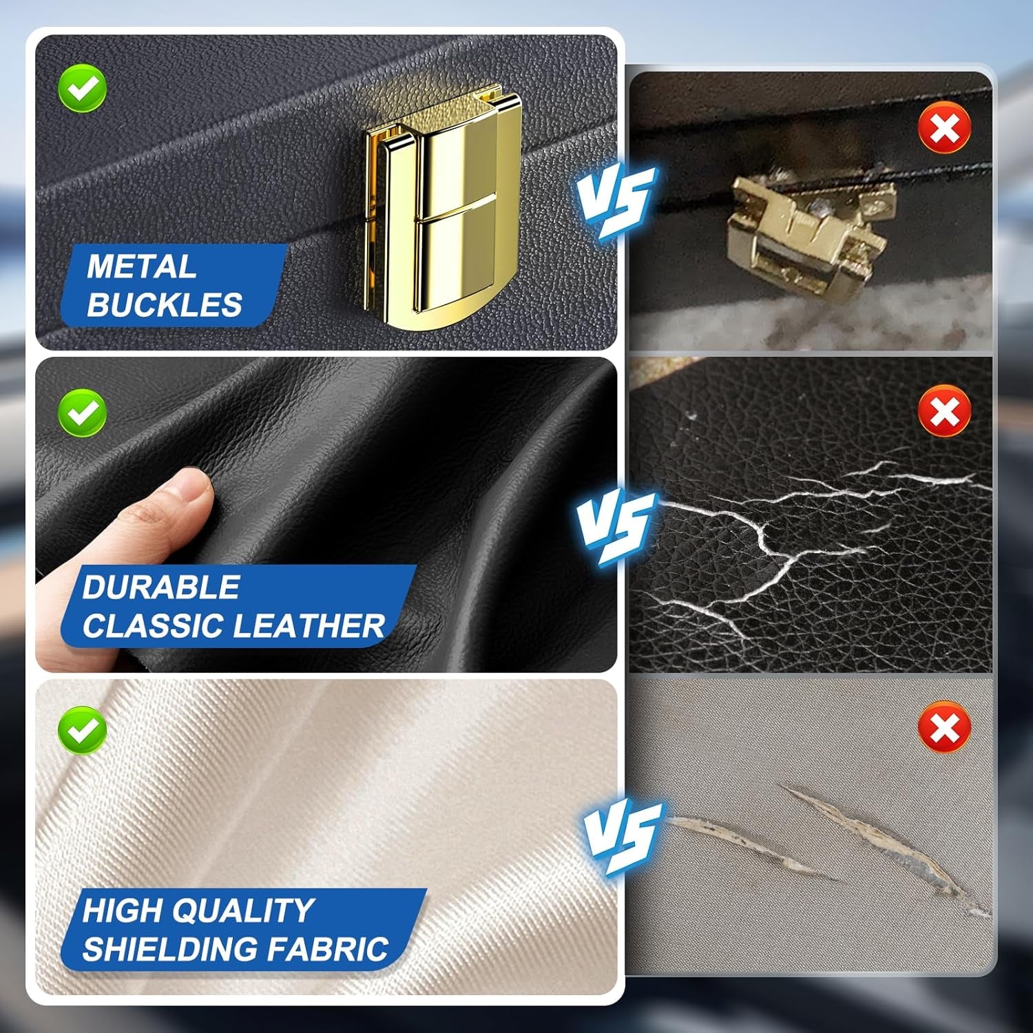 Faraday Box for Car Keys, Keyless Signal Blocking Anti-Theft Key Protector Signal Blocking Box