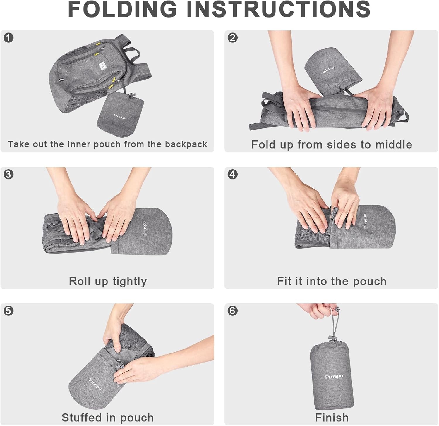 12L Hiking Backpack Small Lightweight Travel Backpack for Women Men Casual Foldable Shoulder Bag