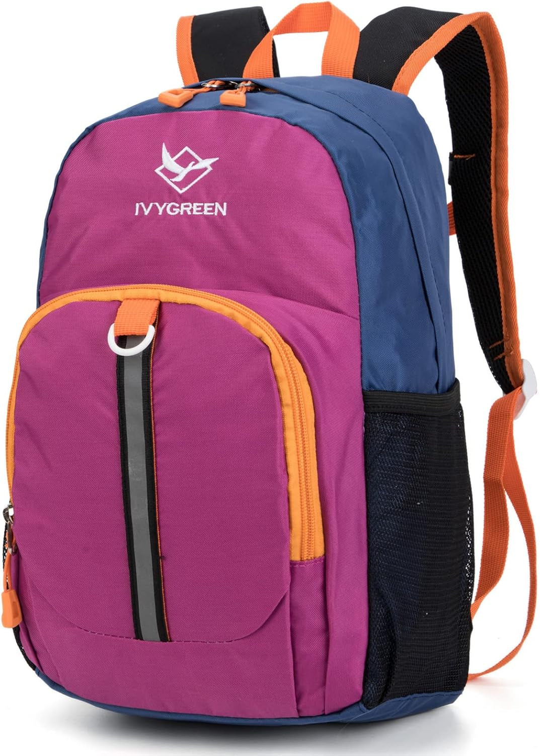 Little Kids Hiking Backpack, Toddler Backpack for Boys or Girls, Ideal for a Day Outdoor Adventures (Purple, Kids - Medium)