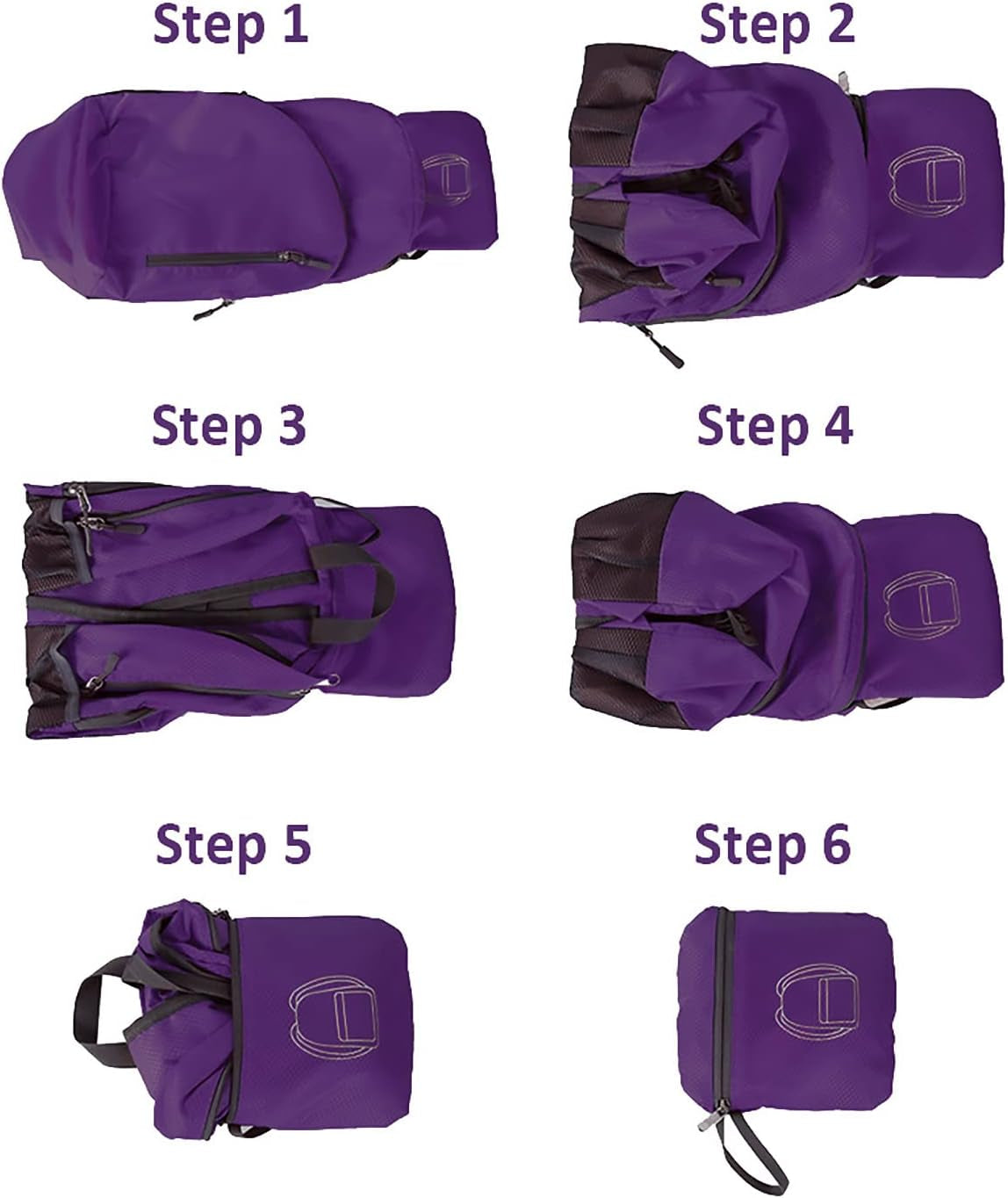 Outdoor Lightweight Foldable Water Resistant Backpack for Travel Hiking Riding