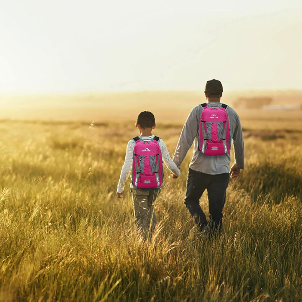 Hiking Backpack, 20/30L Waterproof Cycling Biking Backpack, Detachable Backplate, Hiking Daypack for Skiing Camping