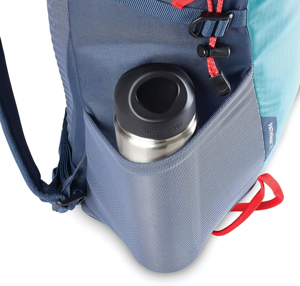 Pathway 2.0 Backpack with Hydration Storage Sleeve, for Hiking, Biking, Camping, Traveling, Arctic Blue, 30L