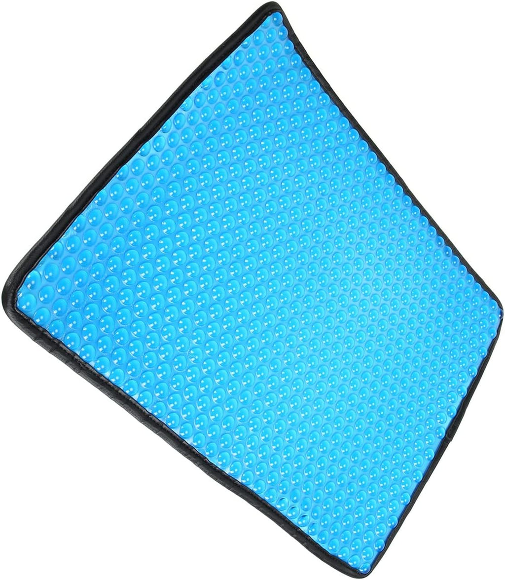 Gel Seat Cushion Antislip Foldable Cooling Seat Cushion Fast Cooling Ergonomic Design Seat Mat for Home Office Car