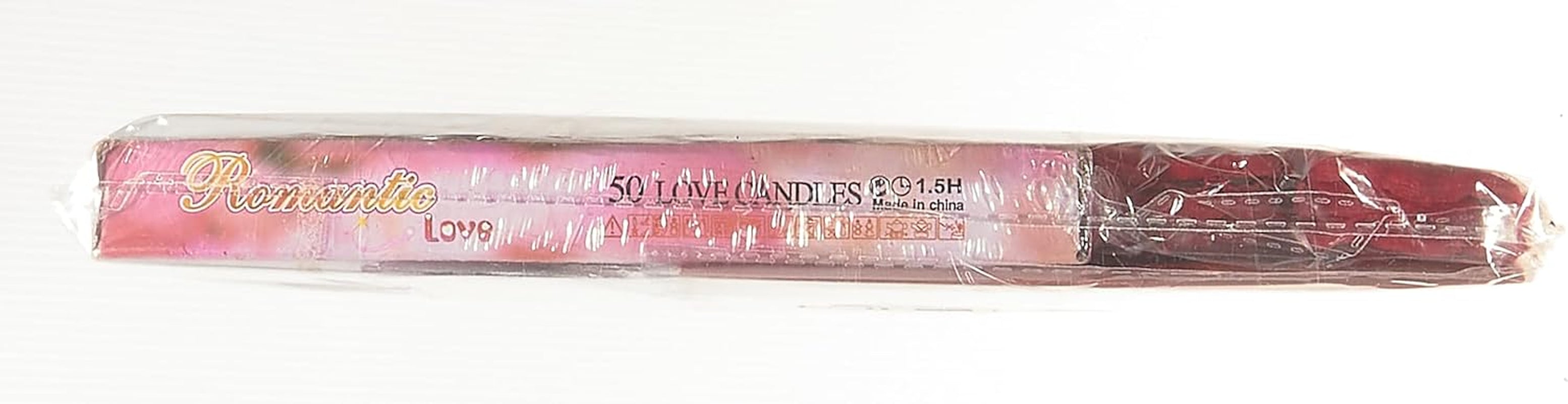 Romantic Decorations, Candles and Petals Set, 50 Love Heart Shaped Floating Tea Lights Candles + 1000 Silk Red Rose Petals + 5 Red Heart Shaped Foil Balloons for Wedding, St Valentine and Engagement