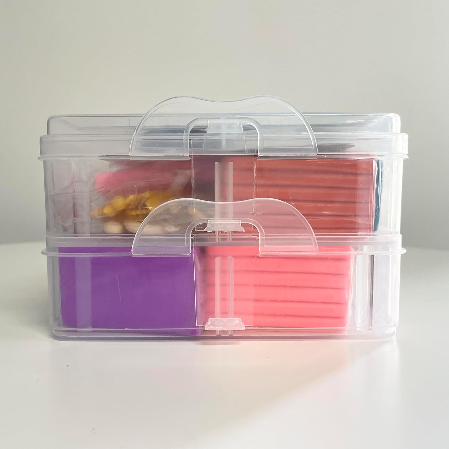 Polymer Clay, 50 Colors Clay Kit, Oven Bake Modeling Clay, Creative Polymer Clay Kit with Sculpting Tools and Jewelry Accessories, Non-Toxic, Ideal DIY Clay Gifts for Adults and Teens