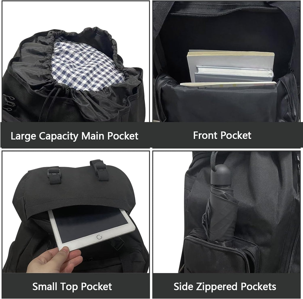 80L 100 Liters Camping Hiking Military Tactical Backpack,Water Resistant Large Travel Daypacks Outdoor MOLLE Rucksack