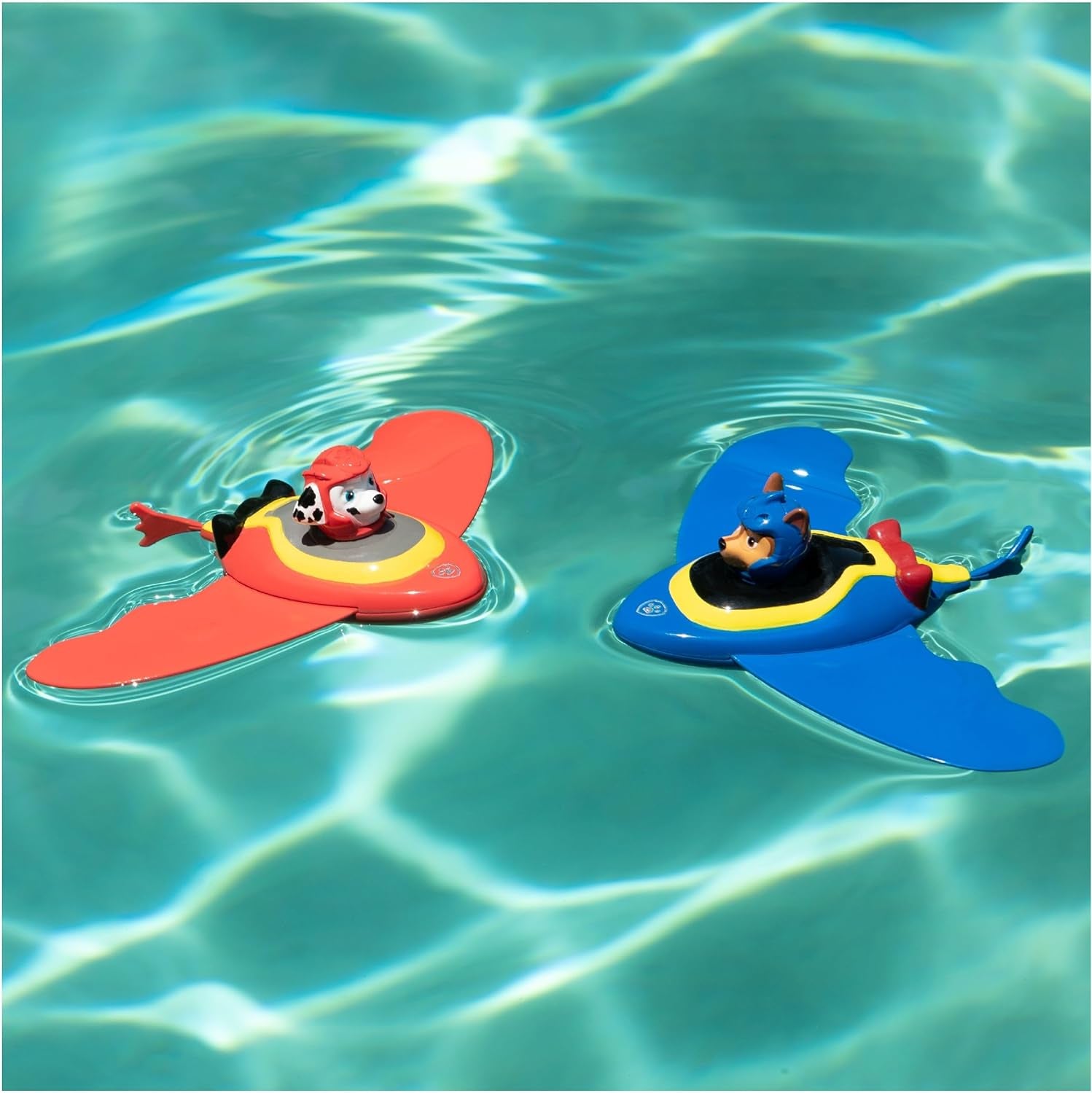 Paw Patrol Zoom-A-Rays Water Toys, Kids Pool Toys & Diving Toys, Paw Patrol Party Supplies & Paw Patrol Toys for Kids Aged 5 & Up, 2-Pack