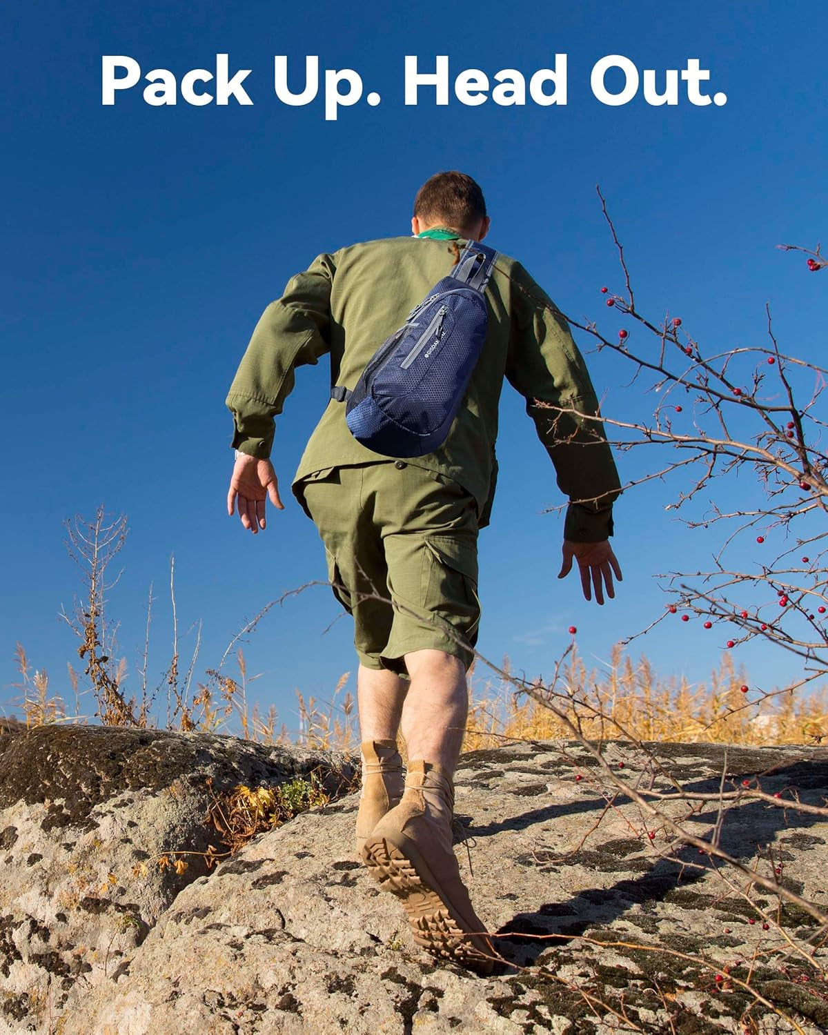 Unisex Honeycomb Jacquard Small Sling Bag Slim Sling Backpack Crossbody Chest Bag for Hiking Travel