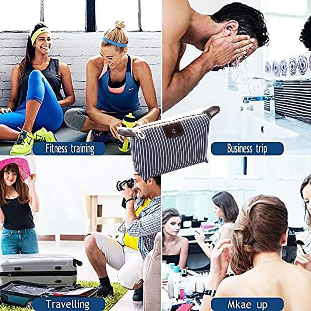 Makeup Bag,Cosmetic Bag Handbag Mini Pouch Purse Casetravel Beauty Makeup Travelling Accessory for Woman Girls Travel Essentials