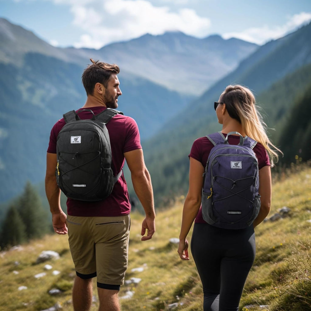 Small Hiking Backpack -12L Lightweight Packable Daypack for Travel Foldable Tear Resistant Backpacks for Women Men