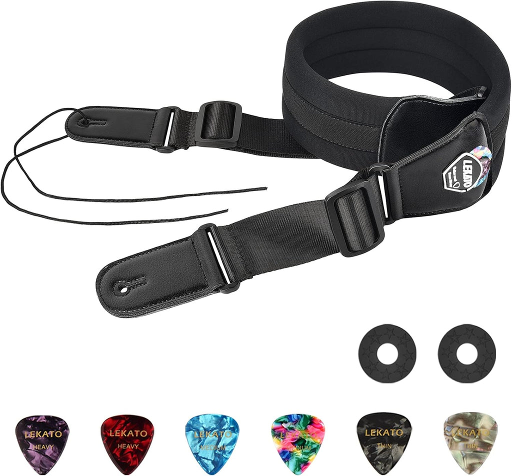 Bass Guitar Strap for Electric Guitar & Bass