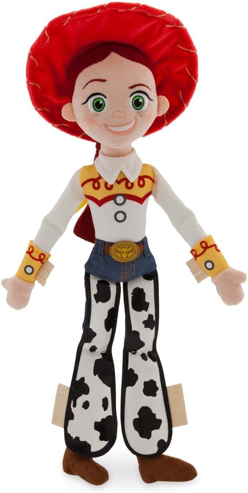 Official Toy Story Plush, Jessie, Iconic Cuddly Toy Character with Embroidered Eyes and Soft Plush Features, Suitable for All Ages