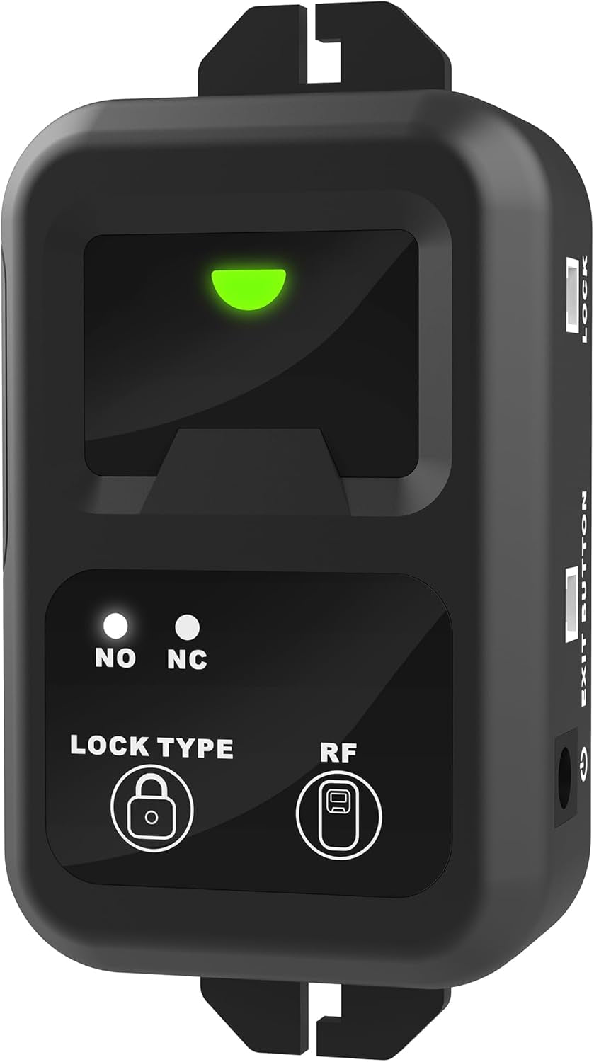 Access Control Outswinging Door 600Lbs Force Electromagnetic Lock & Remote Control Kit