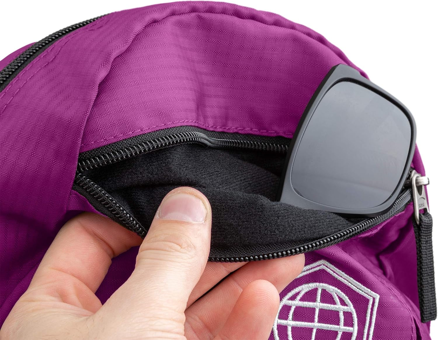 Traveling Backpack- Foldable Collapsible Lightweight Backpack for Travel (Leila Purple) 35 Liters