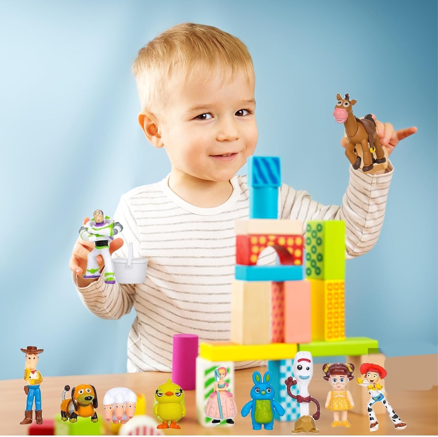 36Pack Toy Anime Story Figurines,Woody Toy Anime Story Doll,Buzz Anime Lightyear Toy,Pvc Toy Anime Story Toys Figures Set